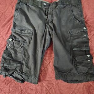 George Men's Dark Cargo Shorts